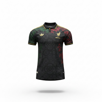 Mexico Heritage Black Polo Special Edition
