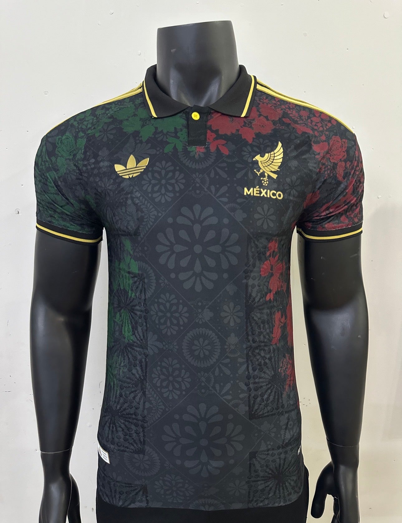 Mexico Heritage Black Polo Special Edition