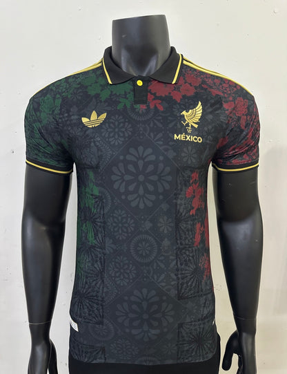 Mexico Heritage Black Polo Special Edition